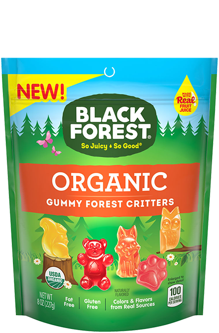Black Forest Organic Gummy Forest Critters front